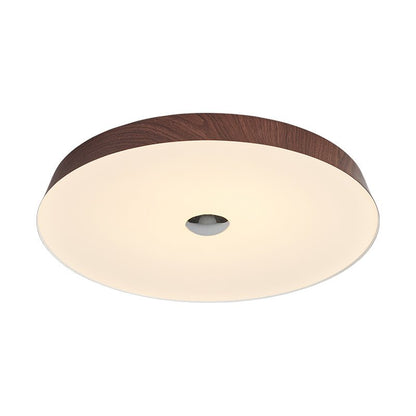 Woodgrain Ceiling Light | Integrated LED | 50cm Diameter