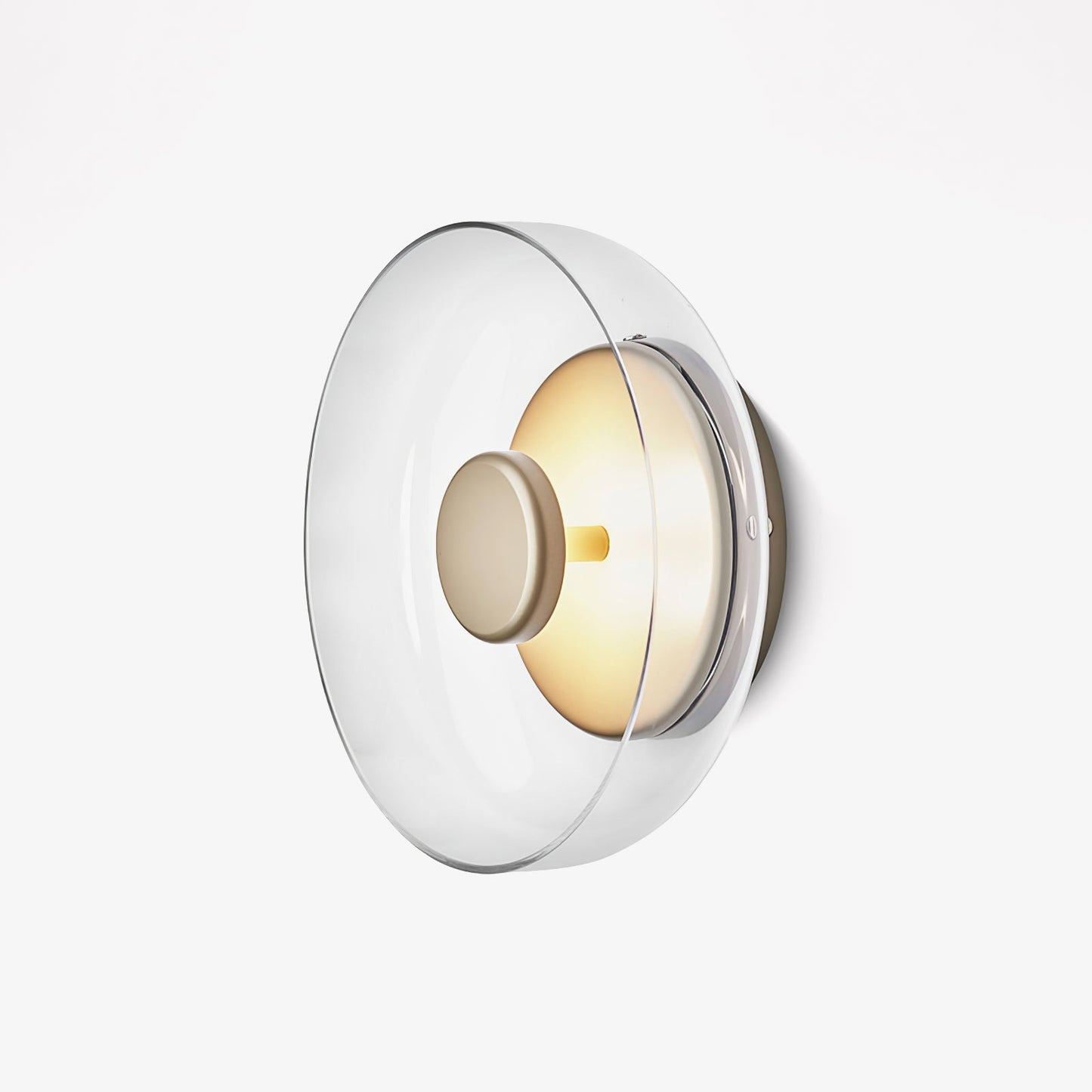 Solara Wall Light | Brass & Glass | 10cm Diameter