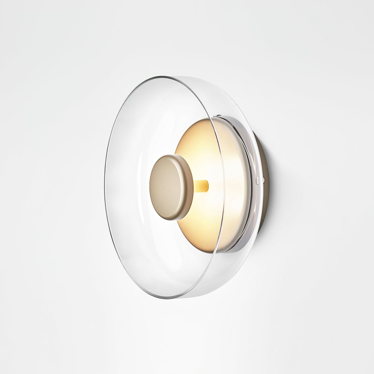 Solara Wall Light | Brass & Glass | 10cm Diameter