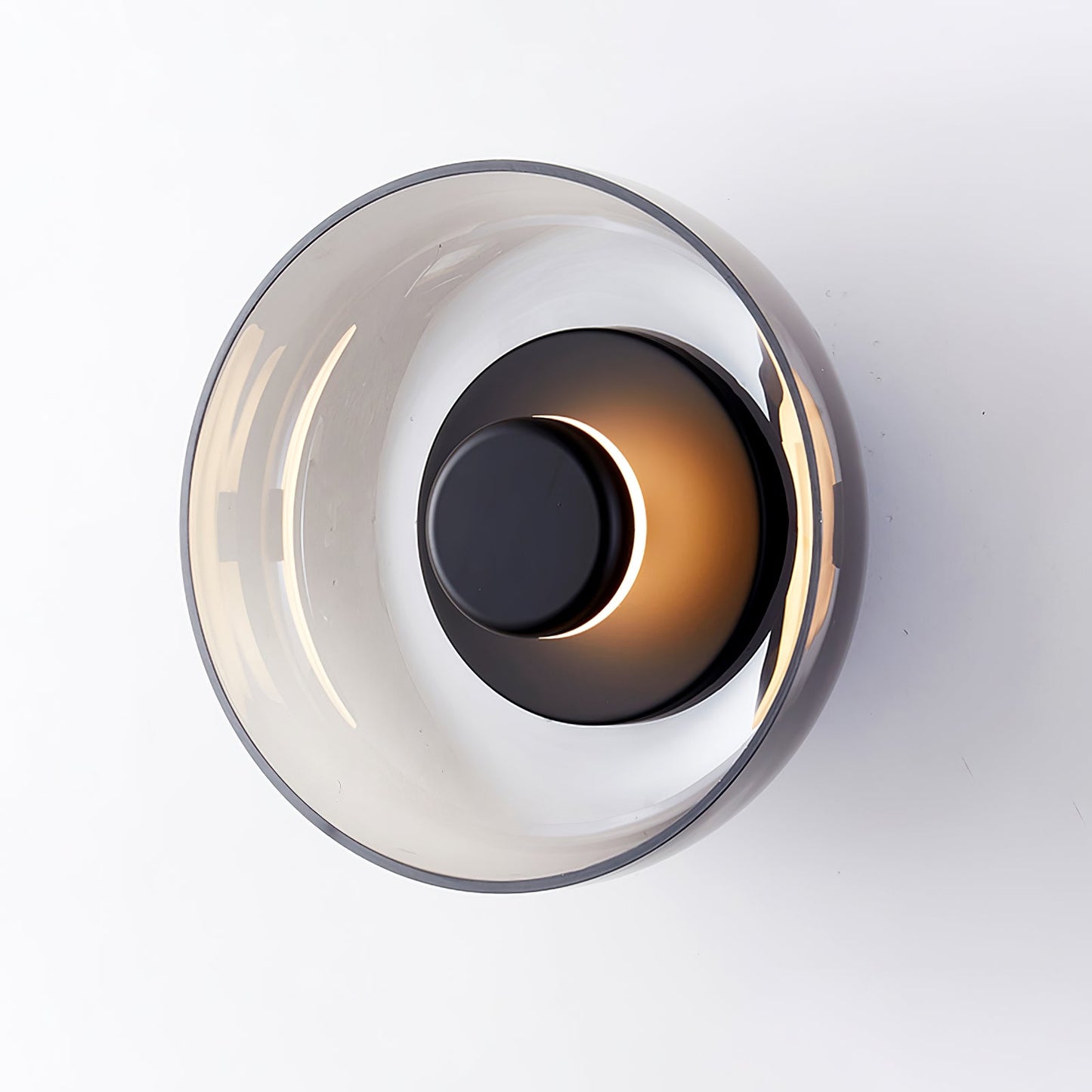 Solara Wall Light | Brass & Glass | 10cm Diameter