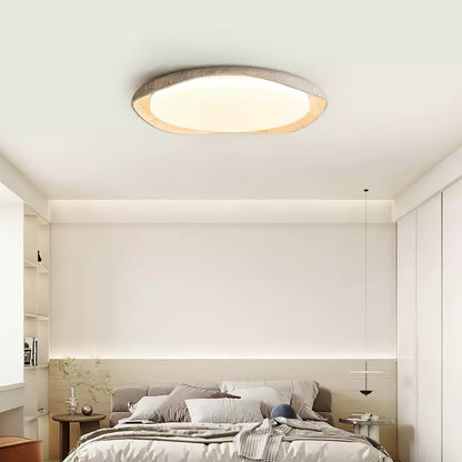 Solis Ceiling Light | Premium Yellow Travertine | Multiple Size Options
