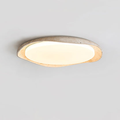 Solis Ceiling Light | Premium Yellow Travertine | Multiple Size Options