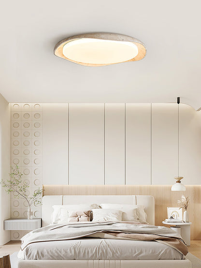 Solis Ceiling Light | Premium Yellow Travertine | Multiple Size Options