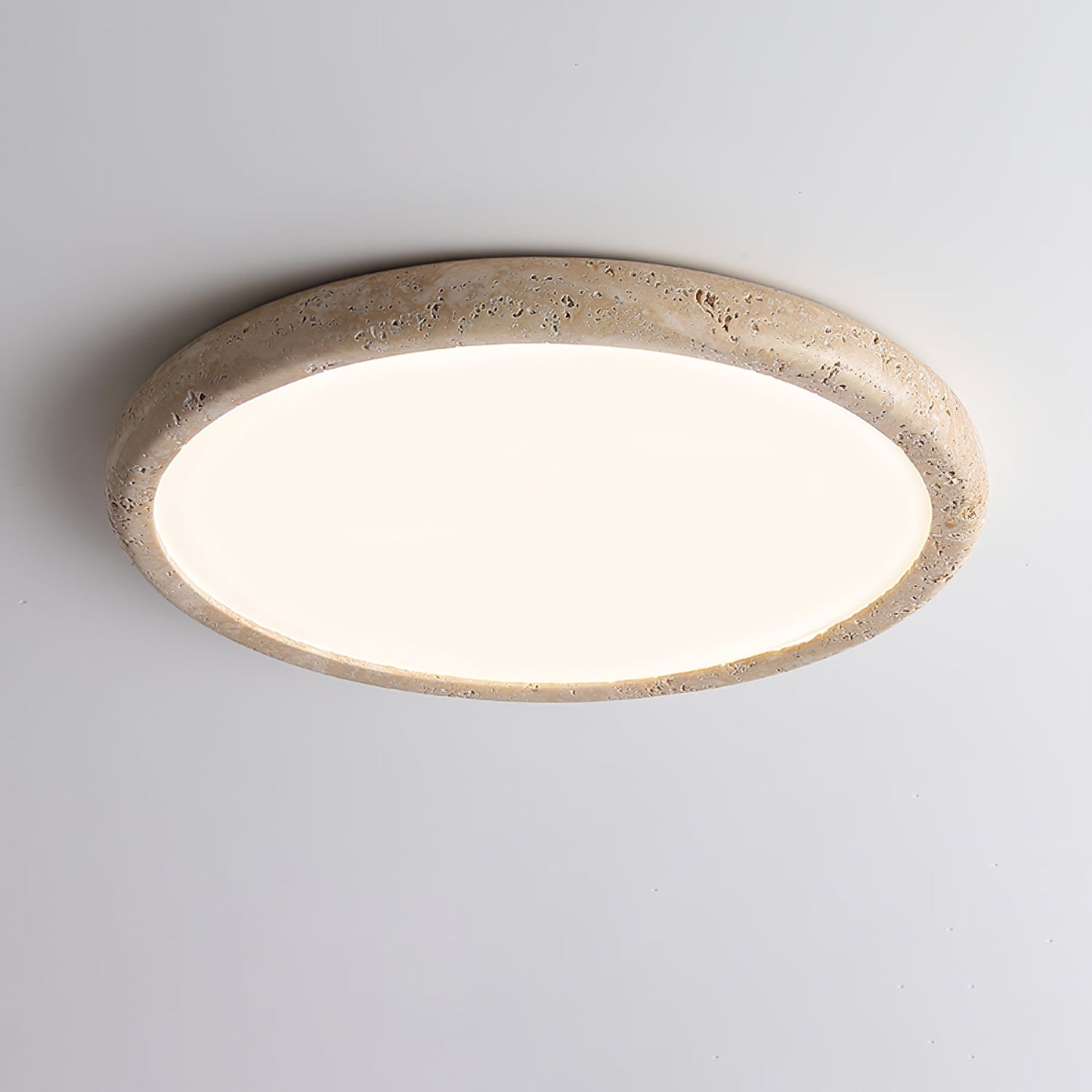 Solis Horizon Ceiling Light | Yellow Travertine | Multiple Sizes Available