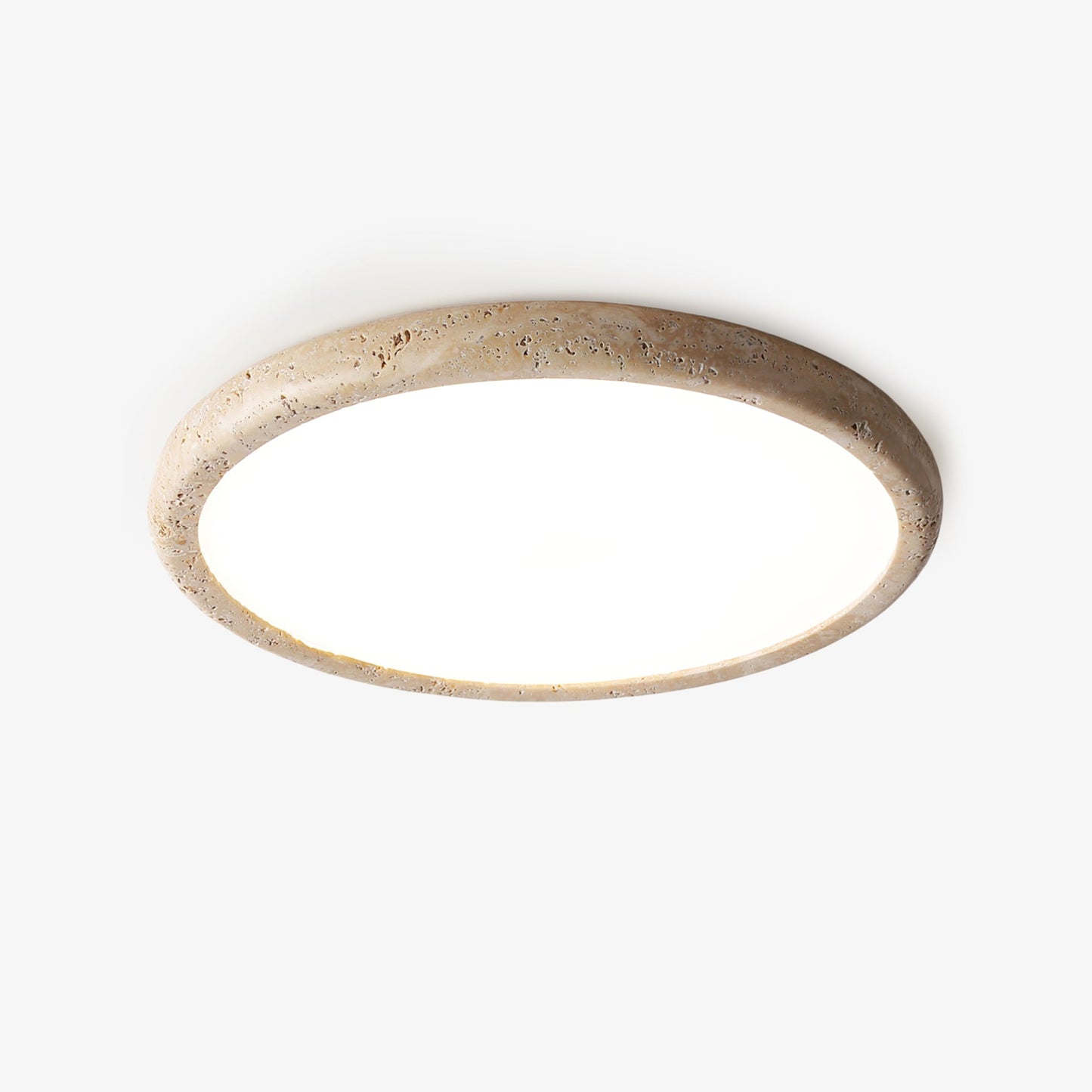 Solis Horizon Ceiling Light | Yellow Travertine | Multiple Sizes Available