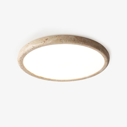 Solis Horizon Ceiling Light | Yellow Travertine | Multiple Sizes Available