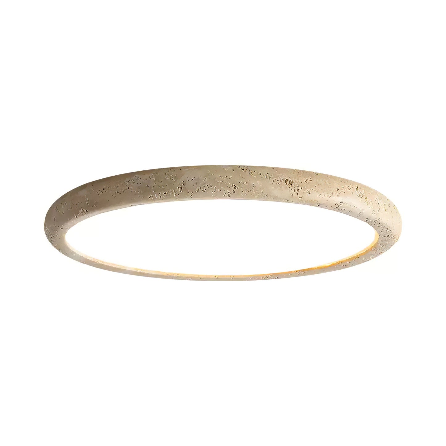 Solis Horizon Ceiling Light | Yellow Travertine | Multiple Sizes Available