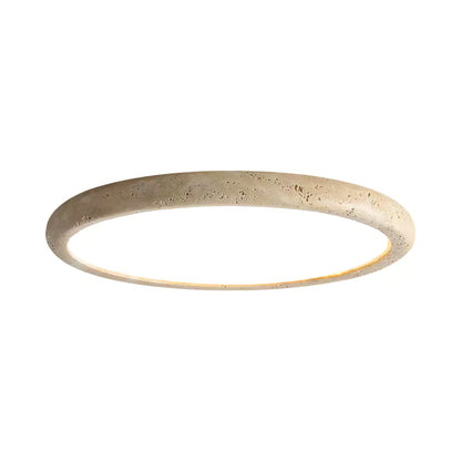 Solis Horizon Ceiling Light | Yellow Travertine | Multiple Sizes Available