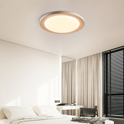 Soluna Ceiling Light | Yellow Travertine & Acrylic | Multiple Sizes Available