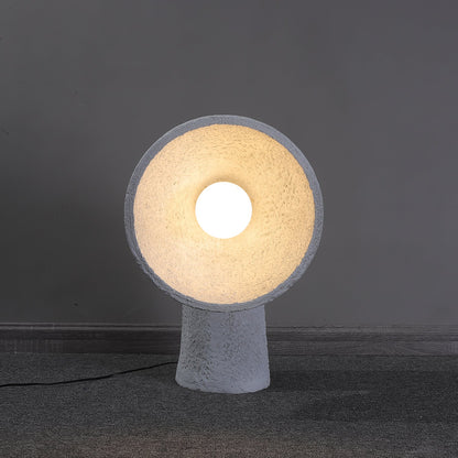 Soniah Floor Lamp | Handcrafted Resin | White
