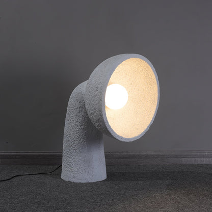 Soniah Floor Lamp | Handcrafted Resin | White