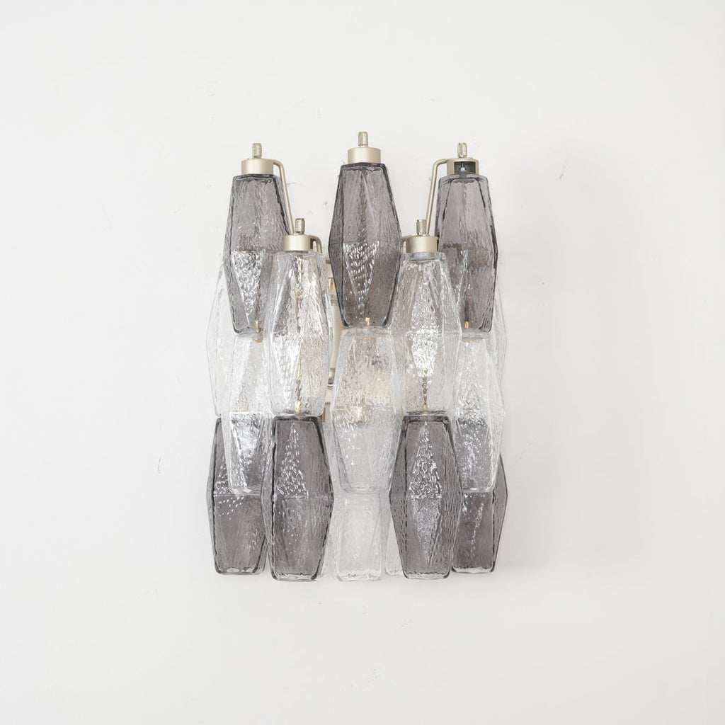 Murano Wall Light | Handblown Amber Glass | 40cm Diameter