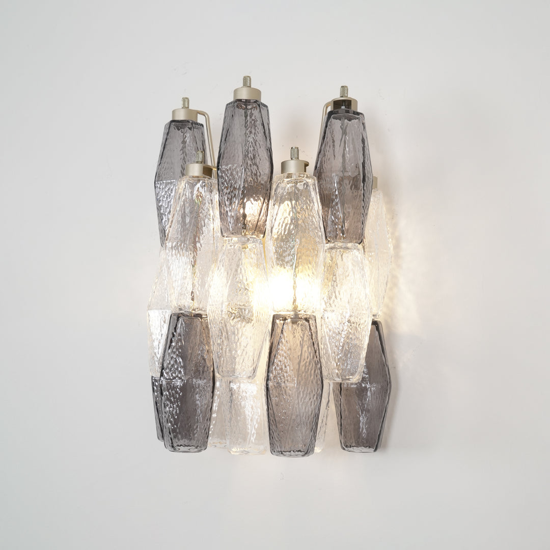 Murano Wall Light | Handblown Amber Glass | 40cm Diameter