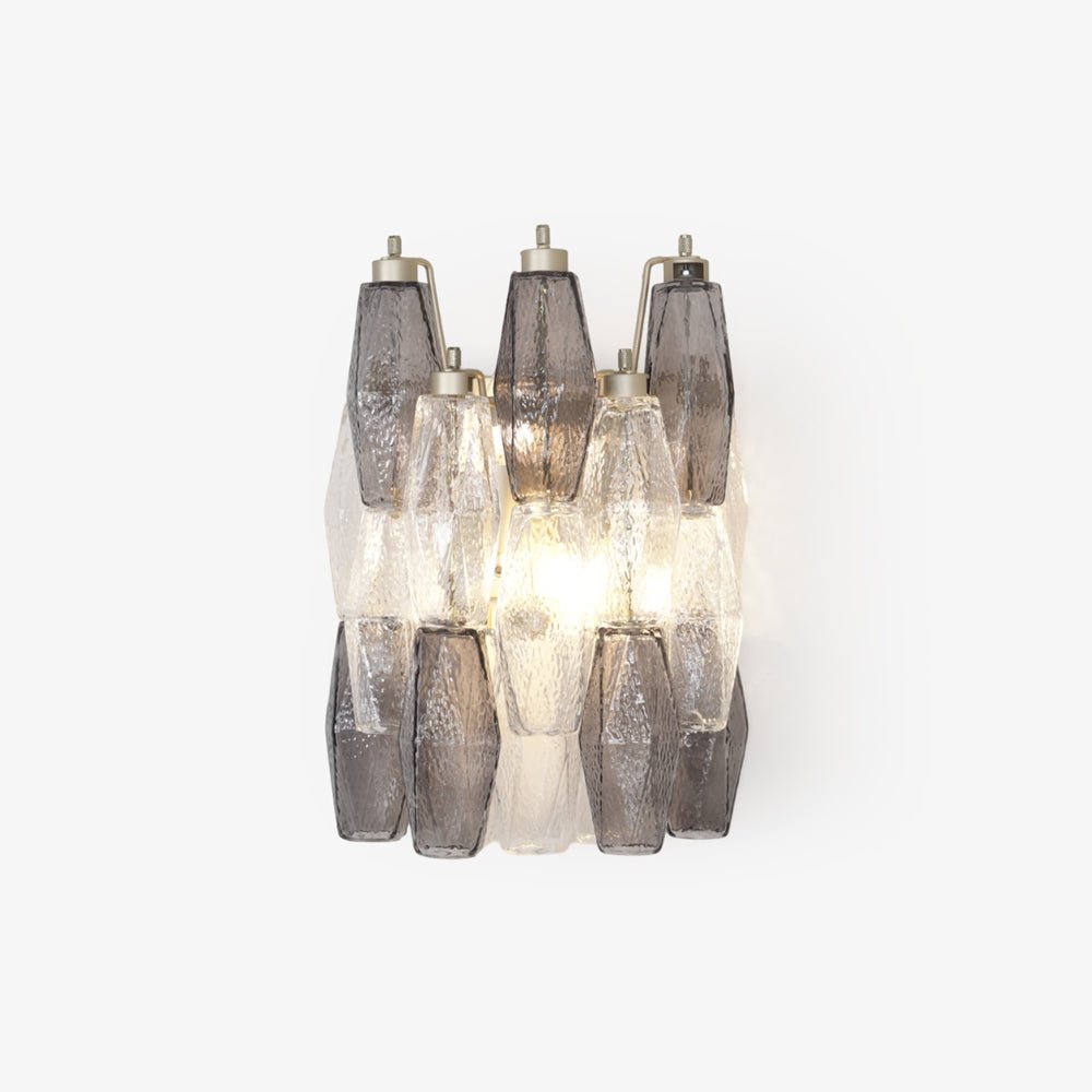 Murano Wall Light | Handblown Amber Glass | 40cm Diameter