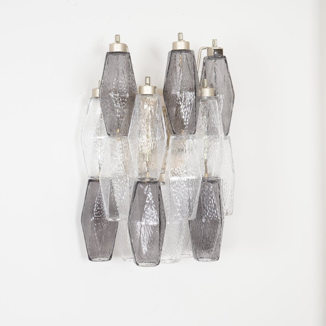 Murano Wall Light | Handblown Amber Glass | 40cm Diameter