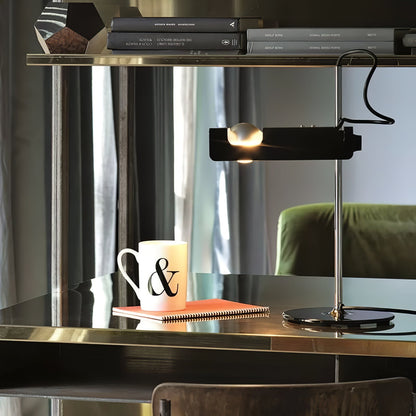 Spider Table Lamp | Metal Enameled Finish | White or Black