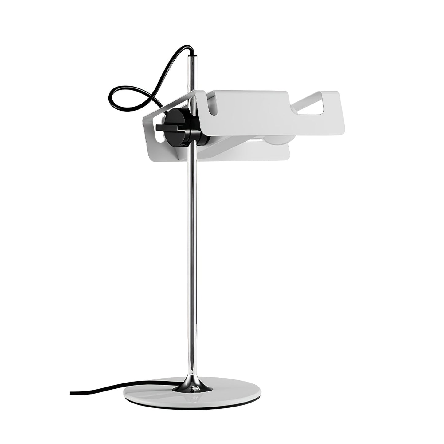 Spider Table Lamp | Metal Enameled Finish | White or Black