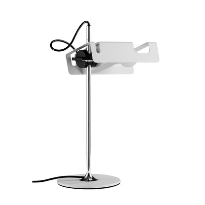 Spider Table Lamp | Metal Enameled Finish | White or Black