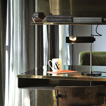 Spider Table Lamp | Metal Enameled Finish | White or Black