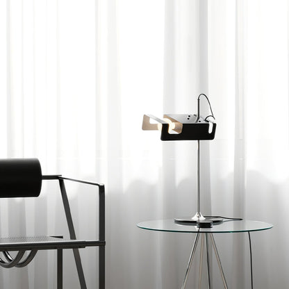 Spider Table Lamp | Metal Enameled Finish | White or Black