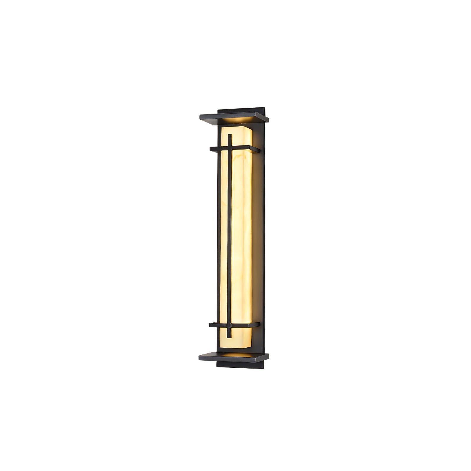 Square Outdoor Wall Light | Stainless Steel | Set of 2