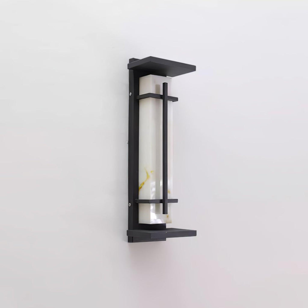 Square Outdoor Wall Light | Stainless Steel | Set of 2