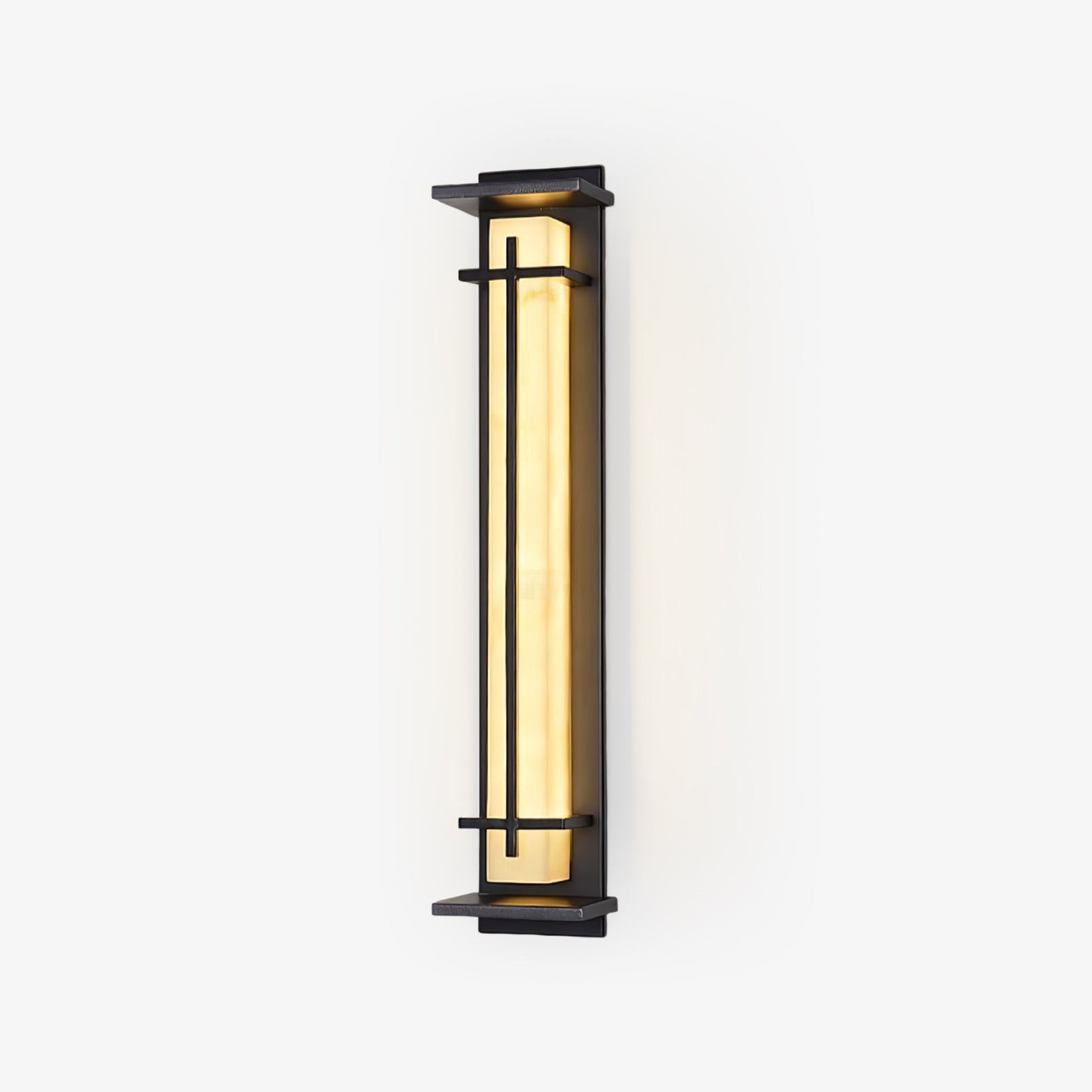 Square Outdoor Wall Light | Stainless Steel | Set of 2