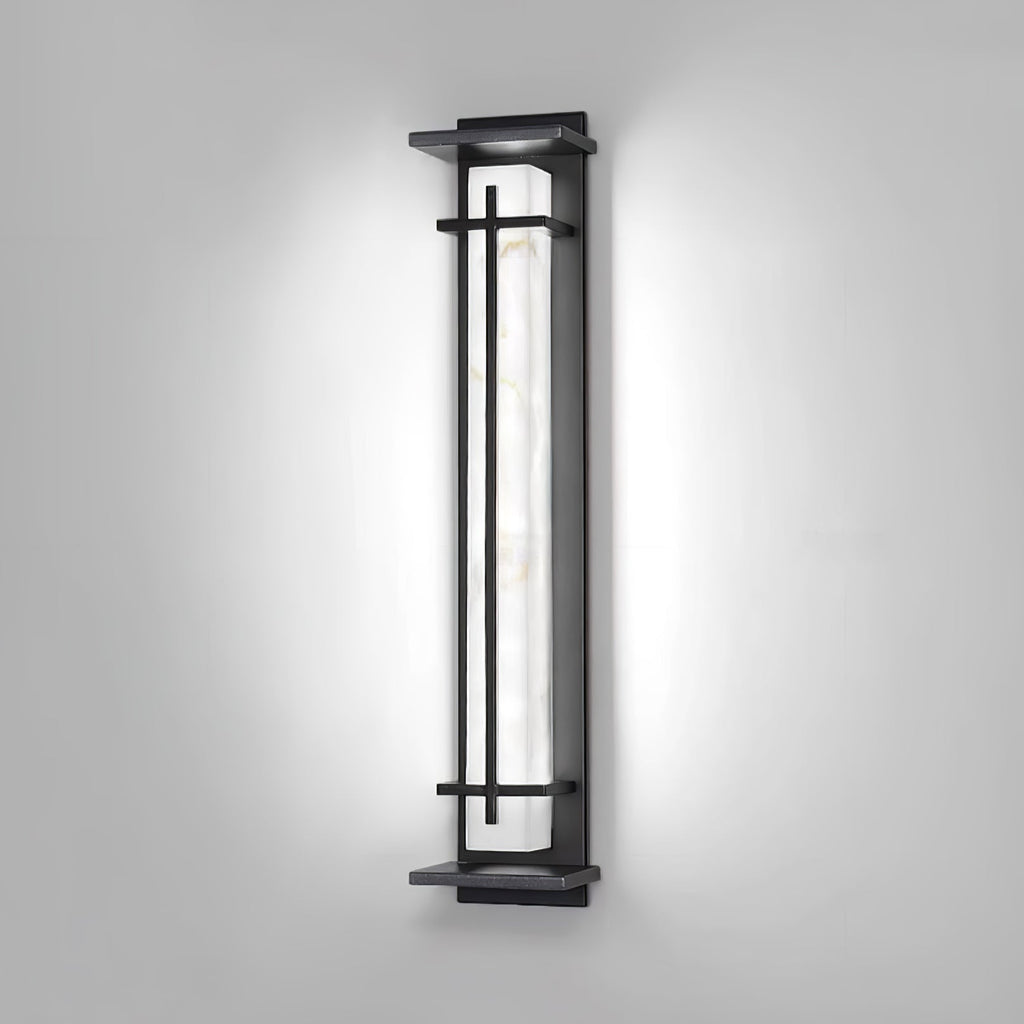 Square Outdoor Wall Light | Stainless Steel | Set of 2