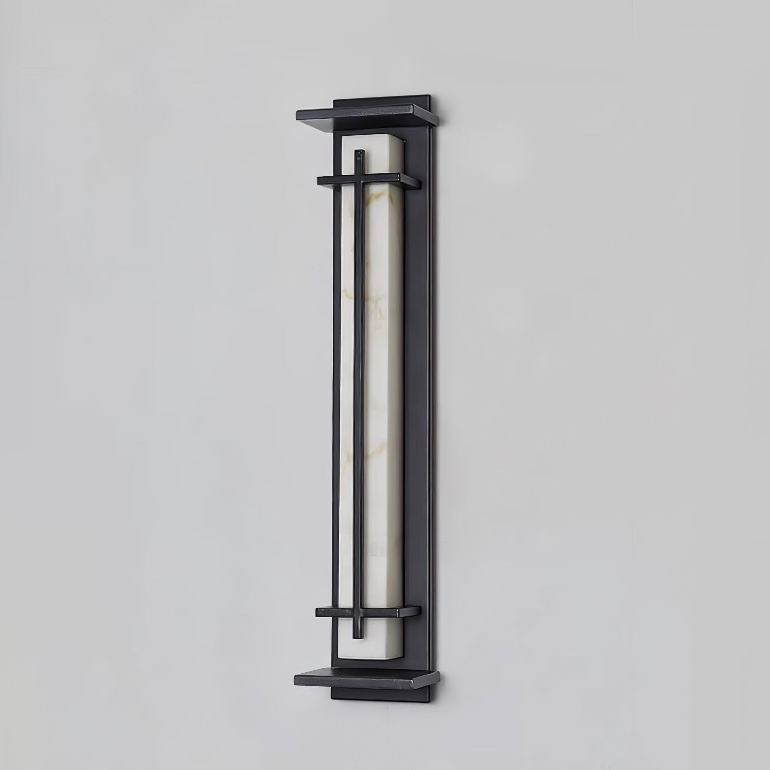 Square Outdoor Wall Light | Stainless Steel | Set of 2