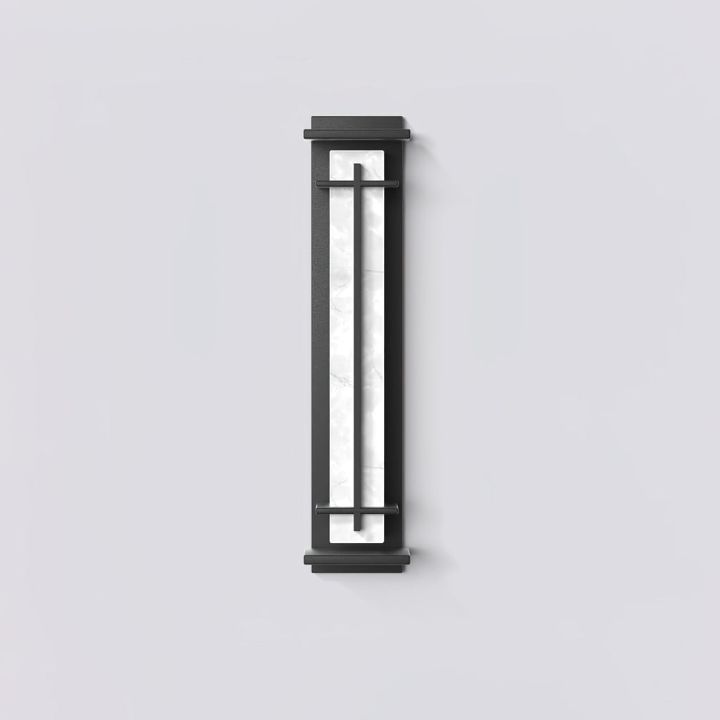 Square Outdoor Wall Light | Stainless Steel | Set of 2
