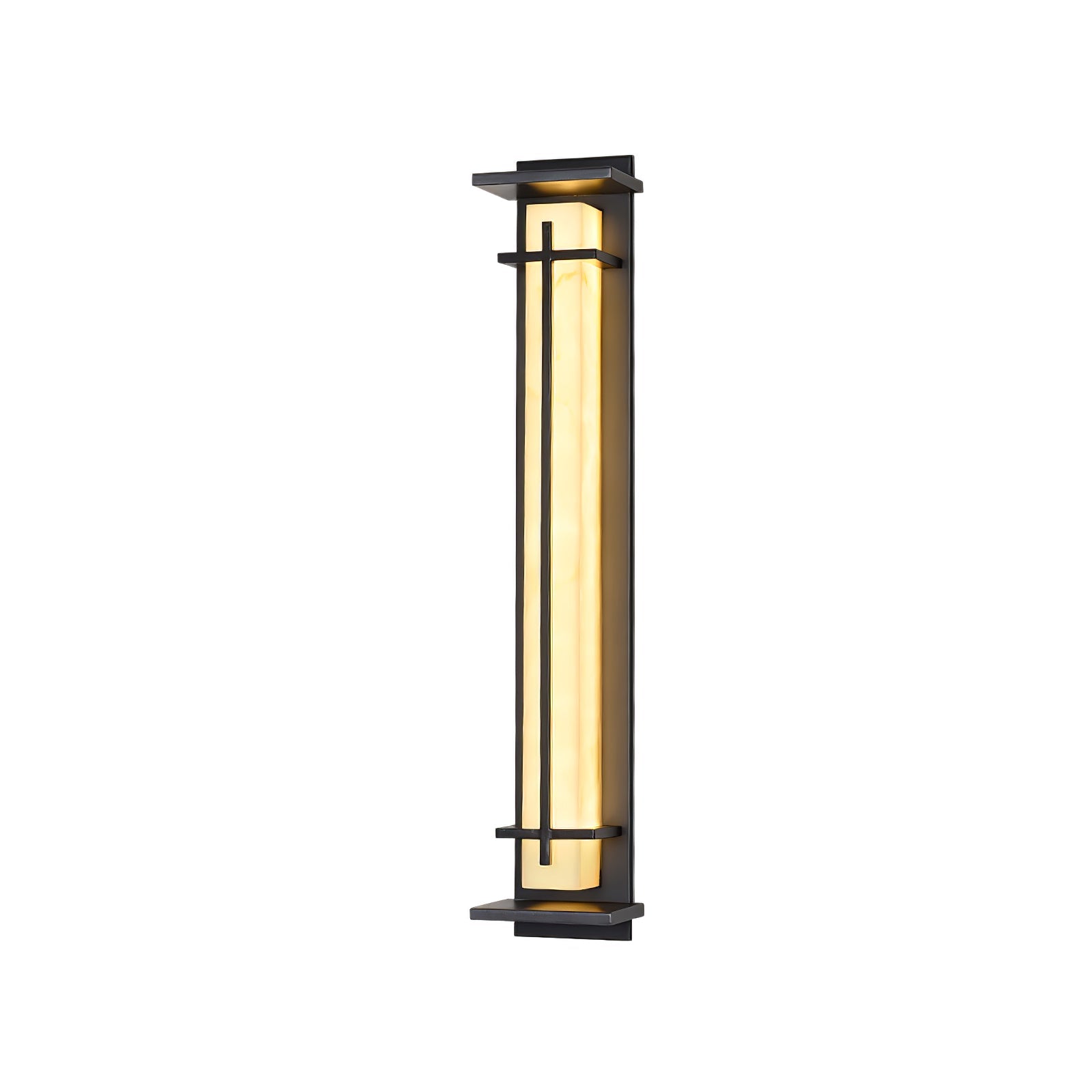 Square Outdoor Wall Light | Stainless Steel | Set of 2