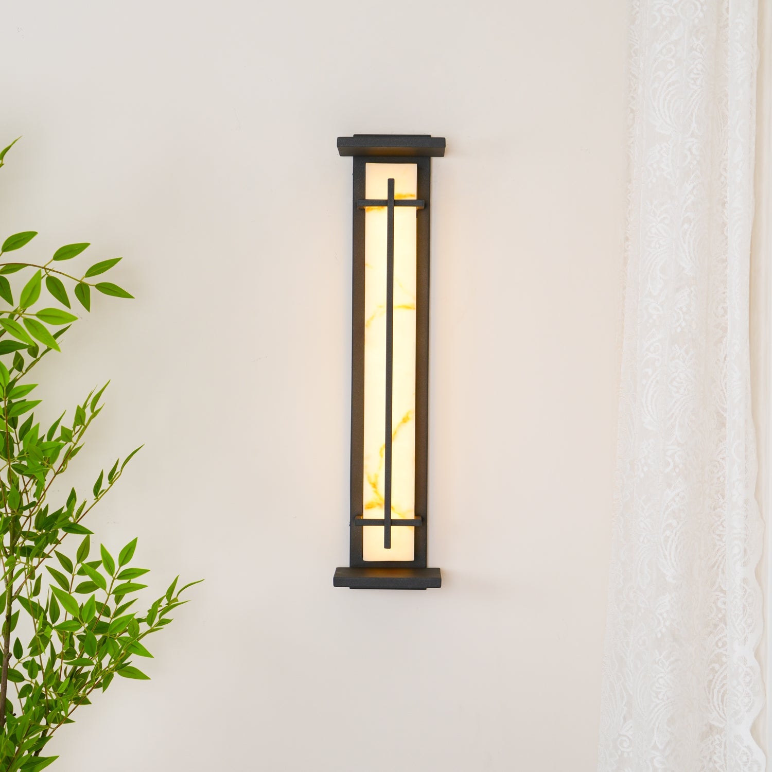 Square Outdoor Wall Light | Stainless Steel | Set of 2
