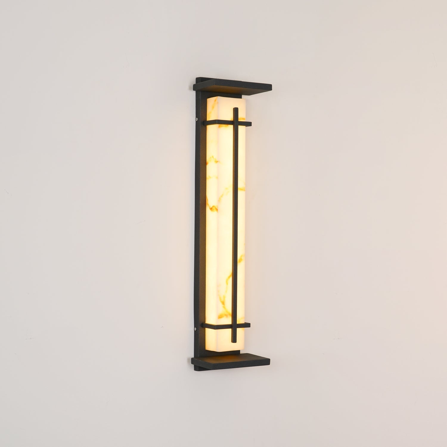 Square Outdoor Wall Light | Stainless Steel | Set of 2