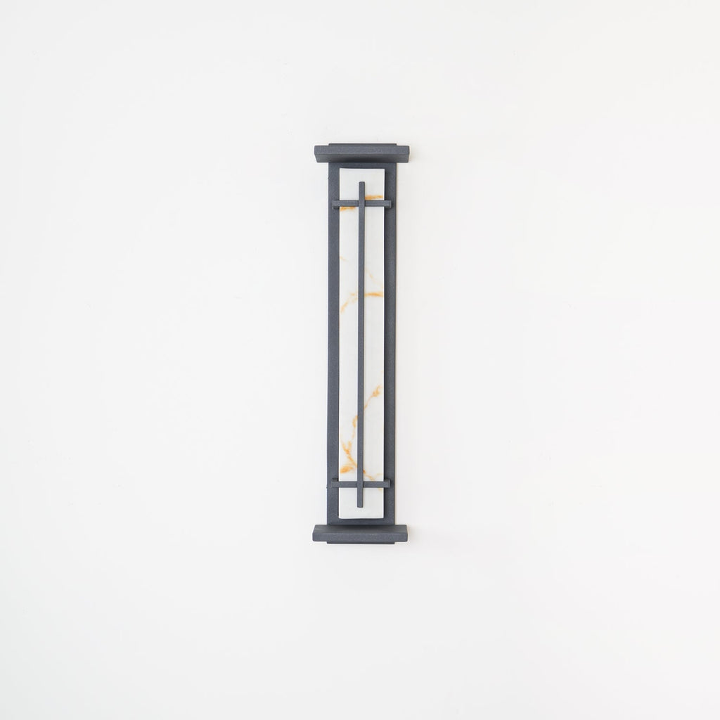 Square Outdoor Wall Light | Stainless Steel | Set of 2