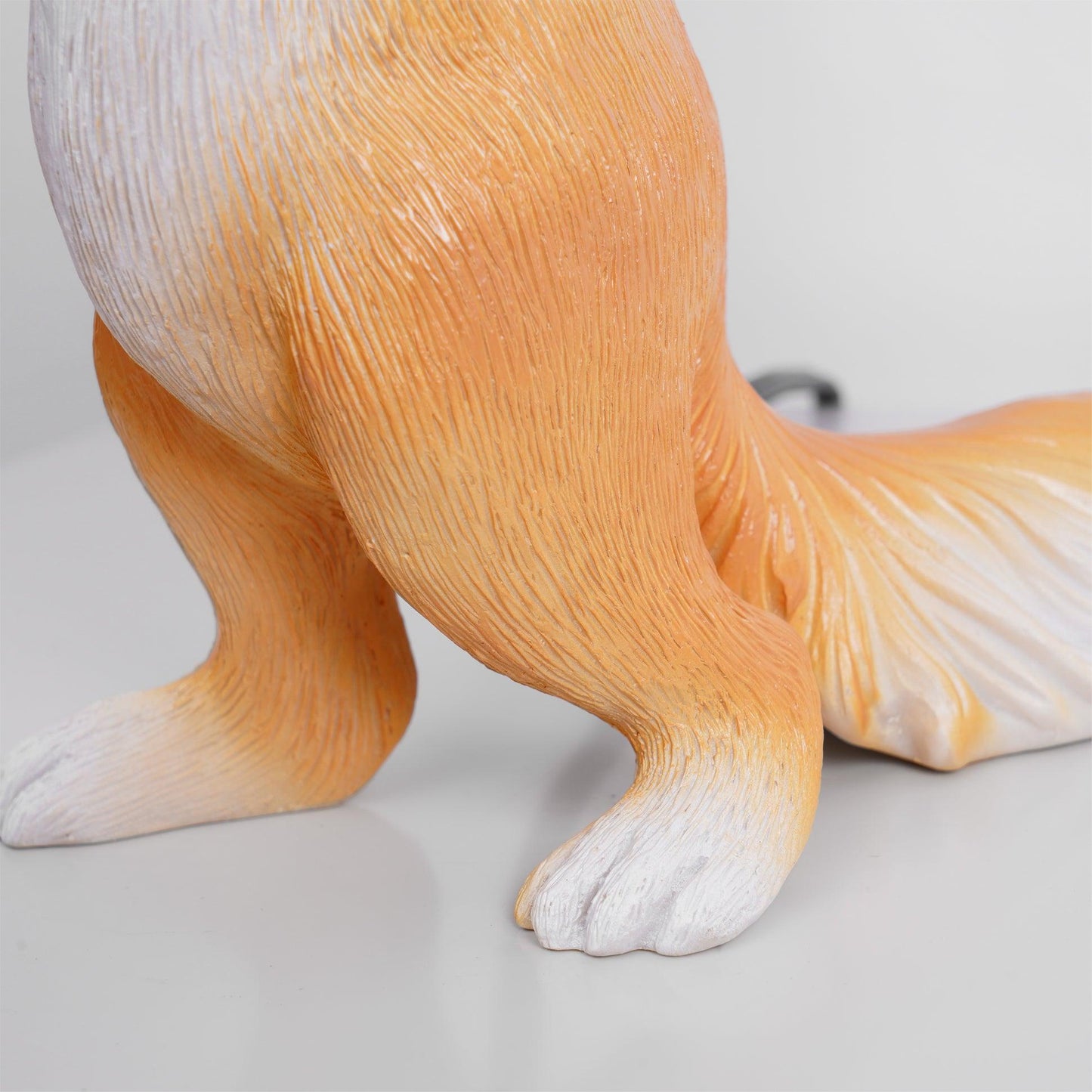 Squirrel Table Lamp | High-Quality Resin | Yellow Finish