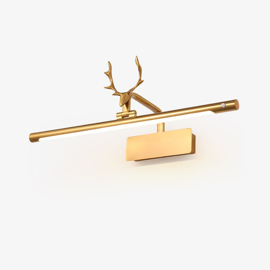 Stag Horn Wall Light | Metal & Acrylic | Multi-Color Light Options