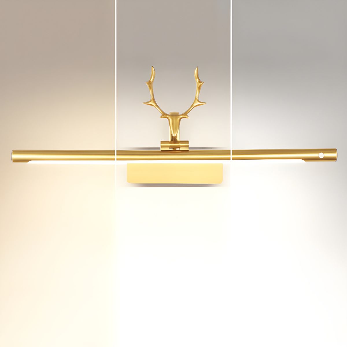 Stag Horn Wall Light | Metal & Acrylic | Multi-Color Light Options