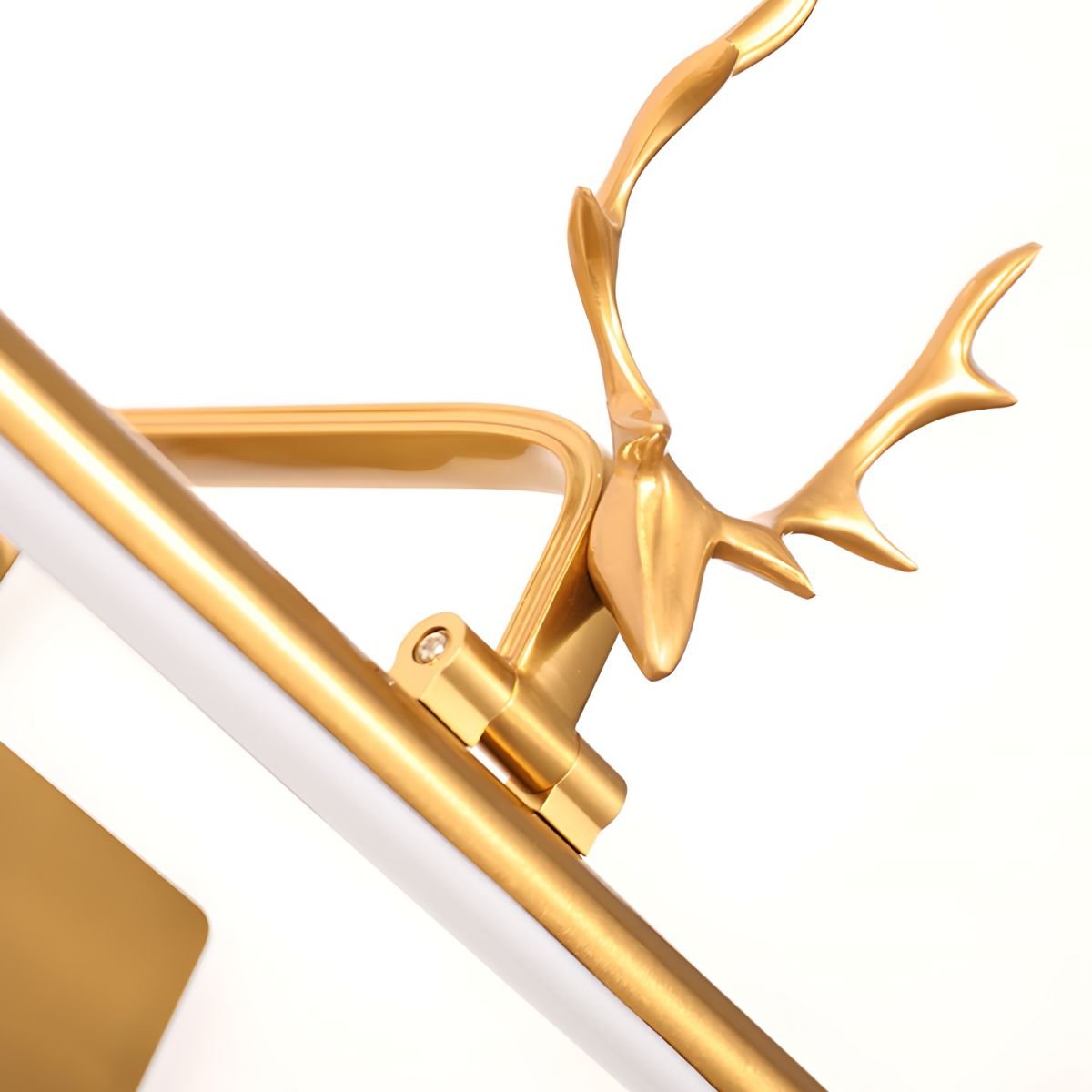 Stag Horn Wall Light | Metal & Acrylic | Multi-Color Light Options