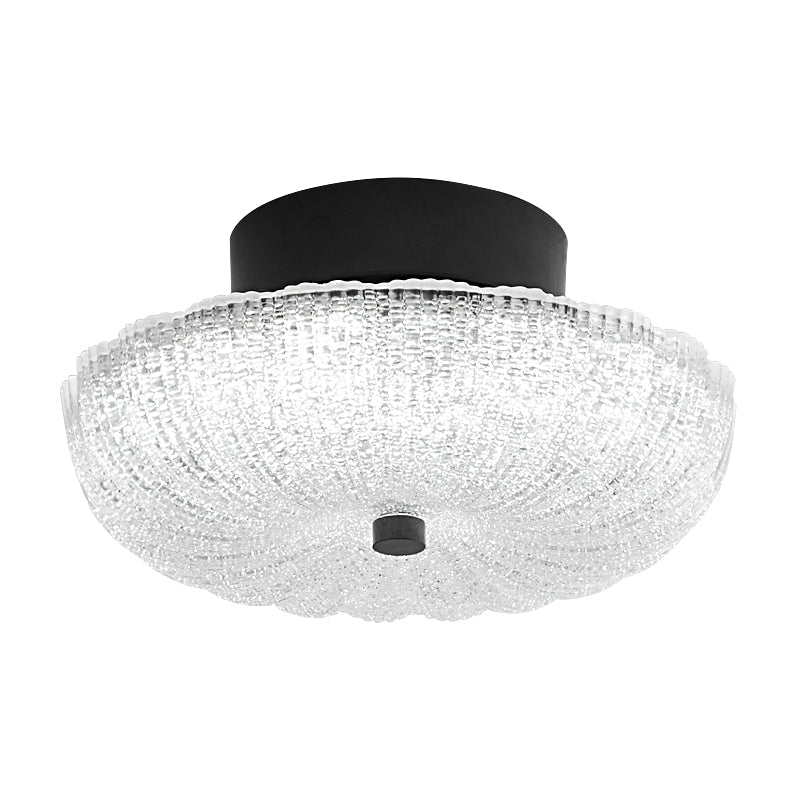 Starlit Ceiling Light | Crystal Glass & Brass | 20cm Diameter