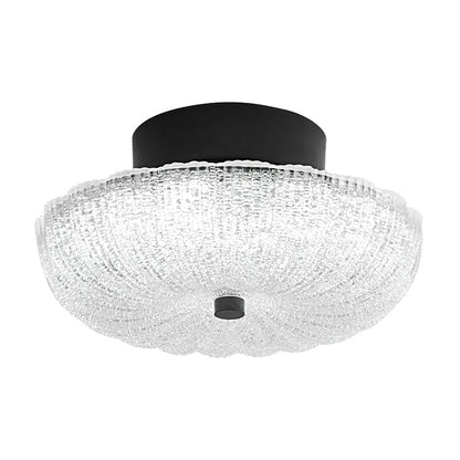 Starlit Ceiling Light | Crystal Glass & Brass | 20cm Diameter