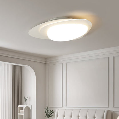 Stellar Orbit Ceiling Light | Walnut Hydrographic Finish | Integrated LED