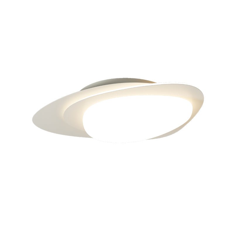 Stellar Orbit Ceiling Light | Walnut Hydrographic Finish | Integrated LED