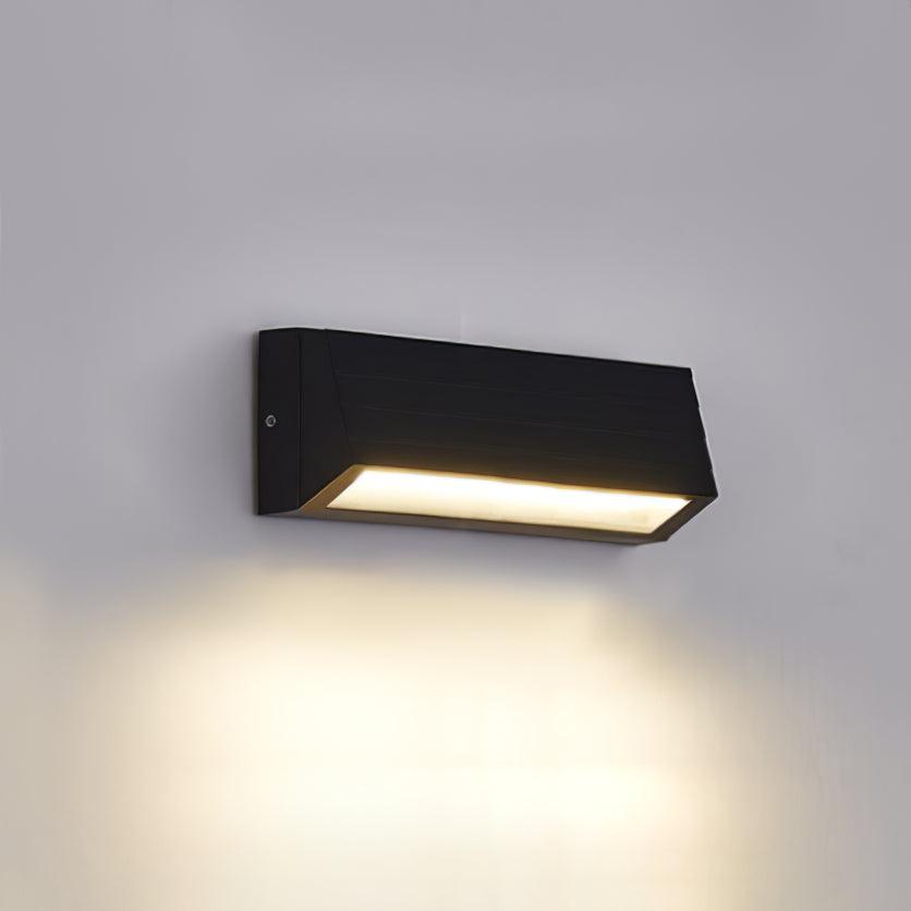 Circular Step Light | Black | Integrated LED | Set of 2