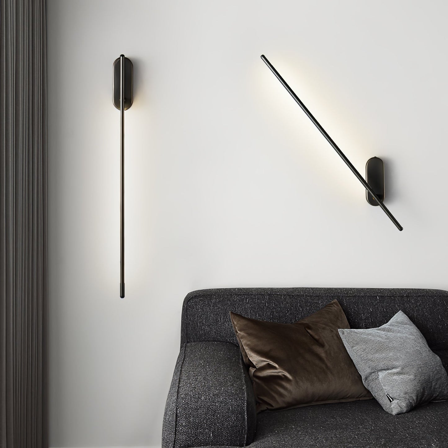 Metal Wall Sconce | Handcrafted Iron | Set of 2