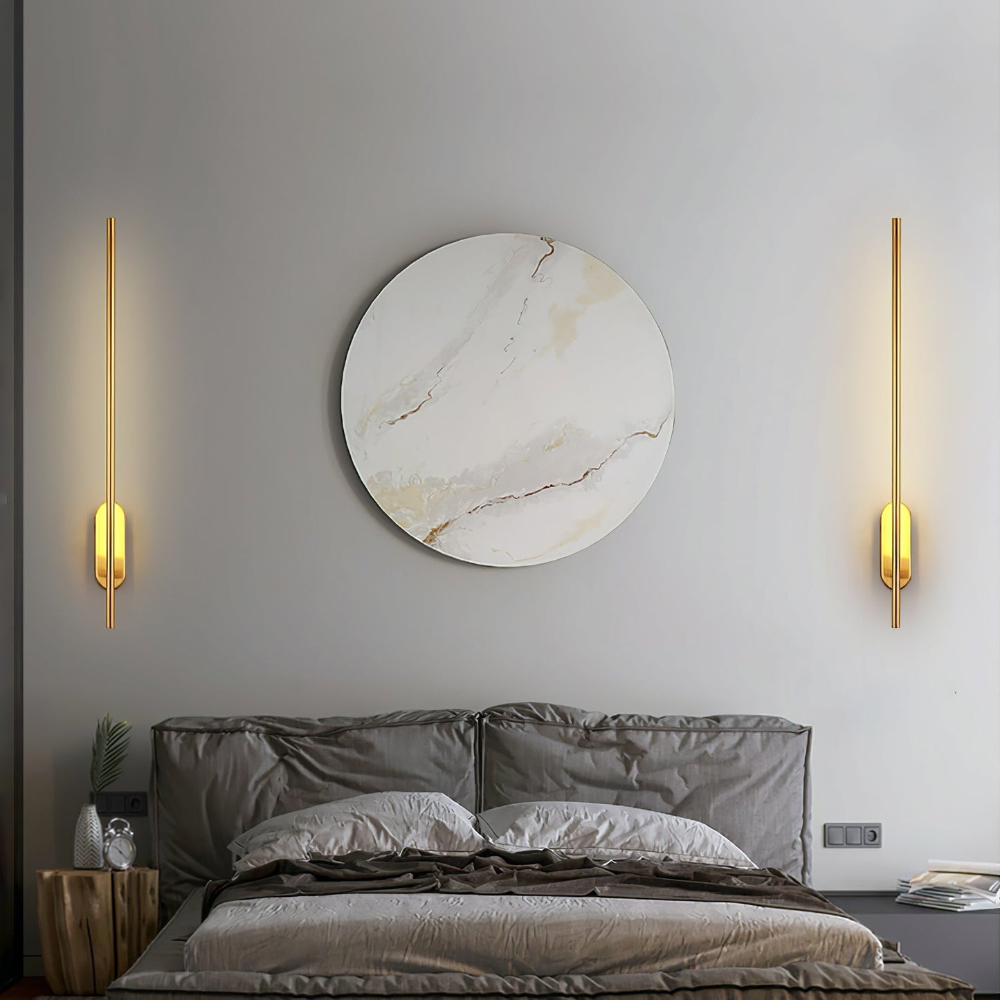 Metal Wall Sconce | Handcrafted Iron | Set of 2