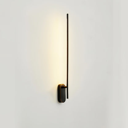 Stick Shaped Plug-In Sconce | Handcrafted Iron & Acrylic | Warm, Neutral, Cool Light Options