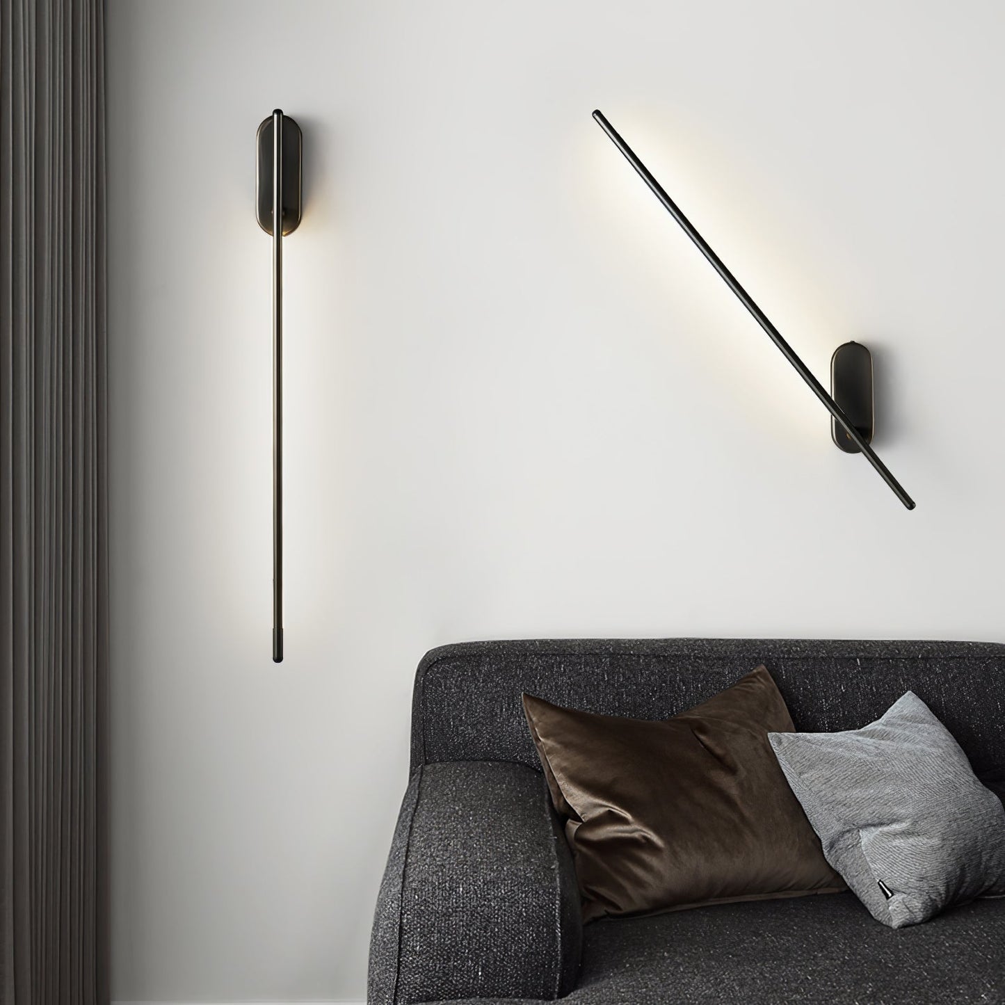 Metal Wall Sconce | Handcrafted Iron | Set of 2