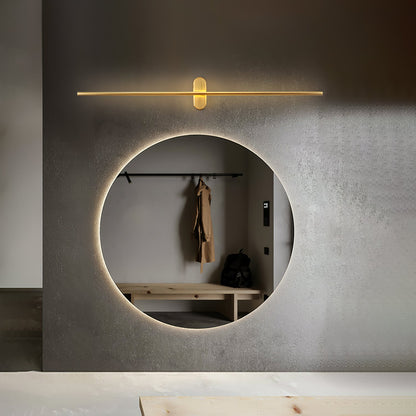 Stick Shaped Plug-In Sconce | Handcrafted Iron & Acrylic | Warm, Neutral, Cool Light Options