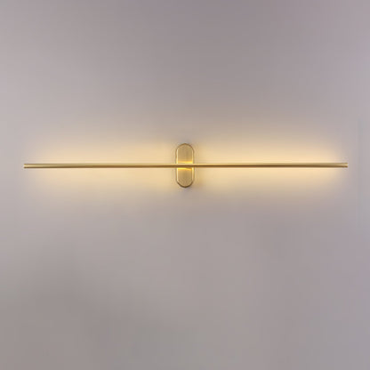 Stick Shaped Plug-In Sconce | Handcrafted Iron & Acrylic | Warm, Neutral, Cool Light Options