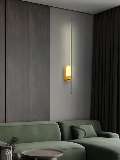 Stick Shaped Plug-In Sconce | Handcrafted Iron & Acrylic | Warm, Neutral, Cool Light Options